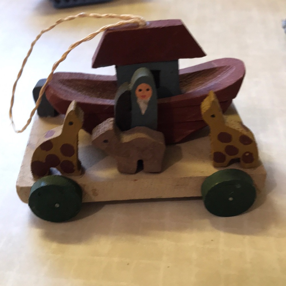 Set of 6 Noah’s Ark Ornament - Picture 5 of 6